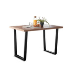 Kerry - 4 Seat Dark Oak Wood Effect Dining Table