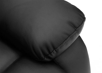 Electra - 3+2+1  Black Electric Recliner Suite with  Drinks Tray