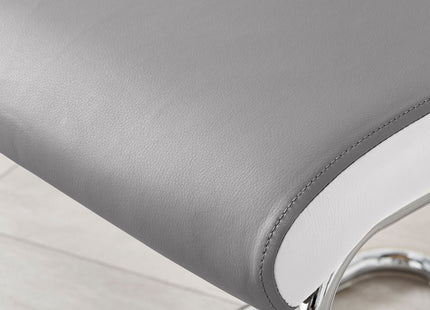 Atlanta - Grey Modern High Gloss Dining Table & Finbar Grey Chairs