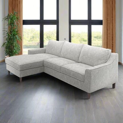 Florida - Beige Fabric Corner Sofa