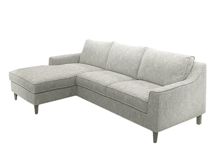 Florida - Beige Fabric Corner Sofa