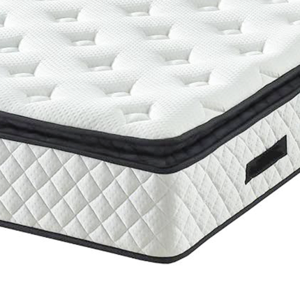 Forza - Roll-Up Pillow Top 7-Zone Pocket Spring King Size Mattress 5ft