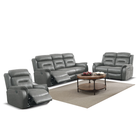 Georgia 3+2+1 Grey Reclining Suite