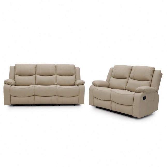 Gravity - 3+2 Sand Recliner with Drinks Tray