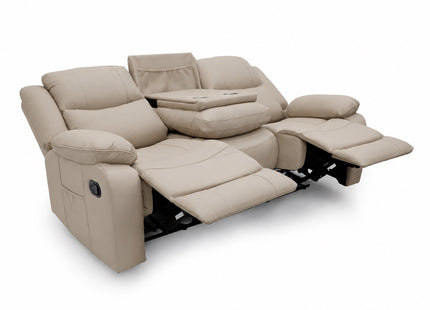 Gravity - 3+2 Sand Recliner with Drinks Tray
