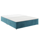 HL - Plush Teal Small Double Split Divan Base (4ft)