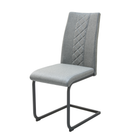 Hugo - Grey Fabric Dining Chair