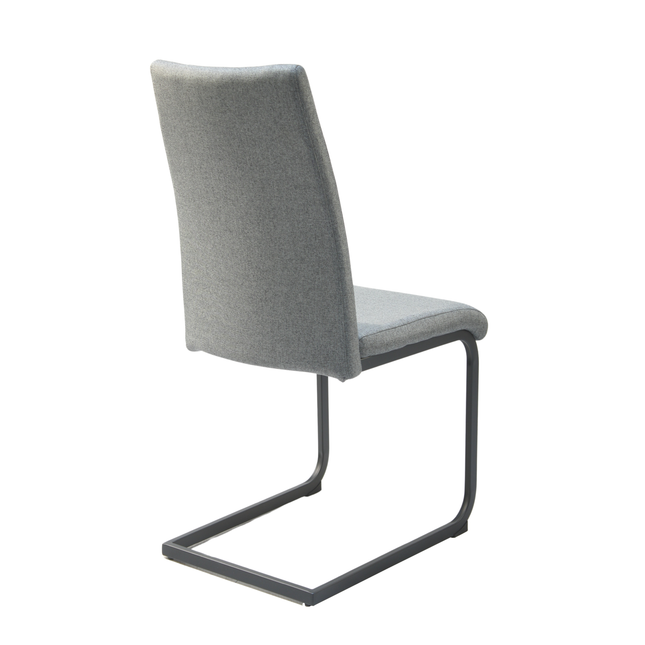Hugo - Grey Fabric Dining Chair