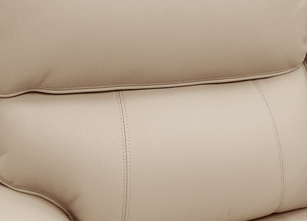 Intel - 3+2 Sand Electric Recliner with Drinks Tray