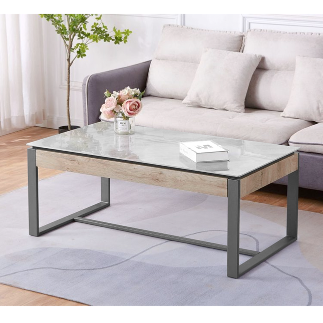 Jersey - Sintered Grey Stone Coffee Table