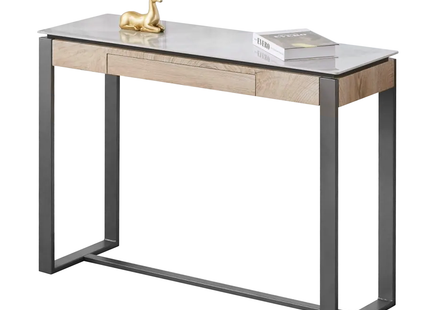 Jersey - Sintered Grey Stone Console Table