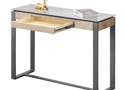 Jersey - Sintered Grey Stone Console Table