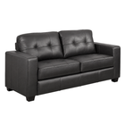 Jessica - Black 3 Seater Sofa