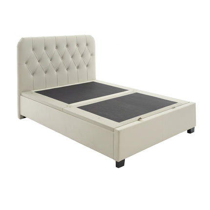 Kensington - Upholstered Ottoman Lift Up Storage Divan Base| 5ft Kingsize