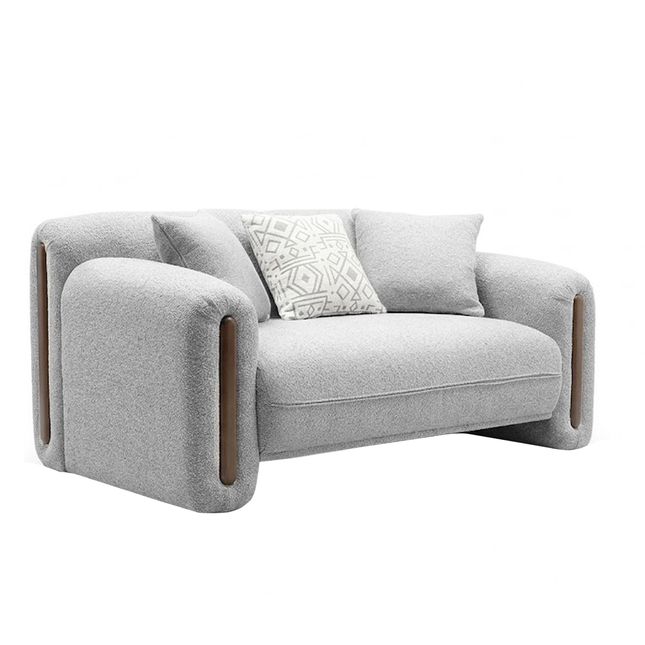 Magnum - Grey Fabric 2 Seater Sofa