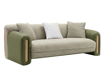 Magnum - Green Fabric 3 Seater Sofa