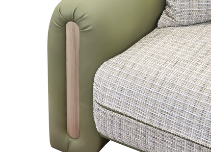 Magnum - Green Fabric 2 Seater Sofa