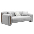 Magnum - Grey Fabric 3 Seater Sofa