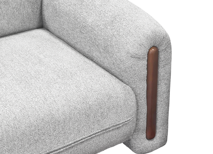 Magnum - Grey Fabric 2 Seater Sofa