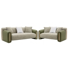 Magnum - 3+2 Green Fabric Suite