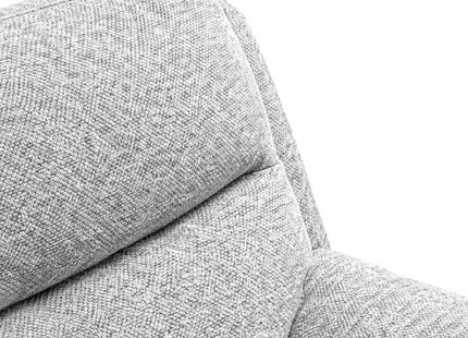 Melvin - 2.5+2+1 Grey Fabric Reclining Suite