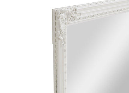 Mirror Collection - White Wooden Mirror