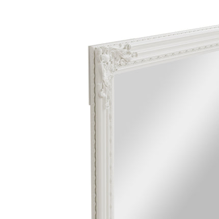 Mirror Collection - White Wooden Mirror