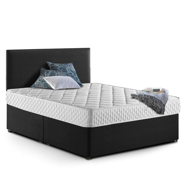 Napoli - Double Divan Bed With Mattress (4ft6)