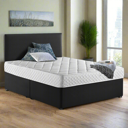 Napoli - King Sized Divan Bed With Mattress (5ft)