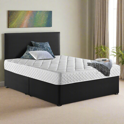 Napoli - King Sized Divan Bed With Mattress (5ft)