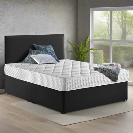 Napoli - King Sized Divan Bed With Mattress (5ft)