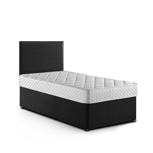 Napoli - Single Divan Bed With Mattress (3ft)