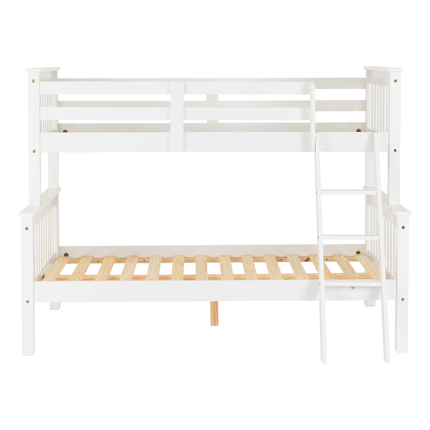 Neptune  - White Triple Bunk Bed & 2 Mattresses