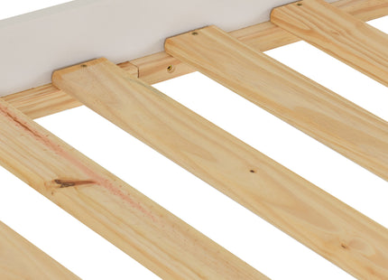 Oxford - White Single Bunk Bed Frame