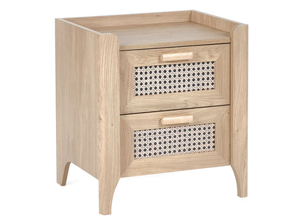 Parma -  Rattan Effect Bedside Locker