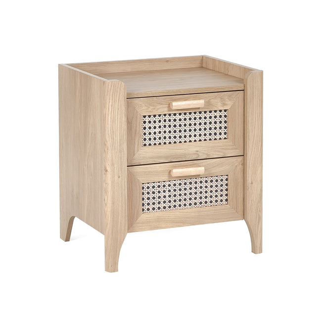 Parma -  Rattan Effect Bedside Locker