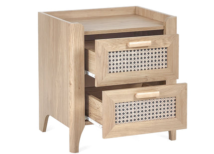Parma -  Rattan Effect Bedside Locker