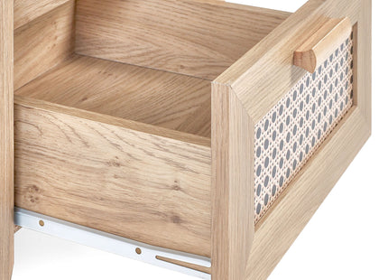 Parma -  Rattan Effect Bedside Locker