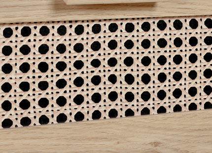 Parma -  Rattan Effect 5 Drawer Chest