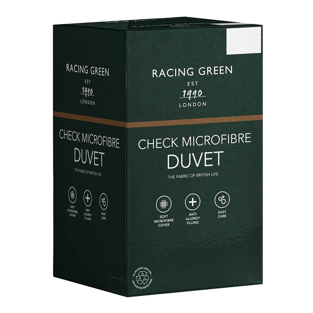 Racing Green - King Microfibre Duvet 4.5 ( 5ft )