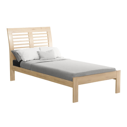 Ridgeway - Solid Wood Single Frame Bed & Mattress (3ft)