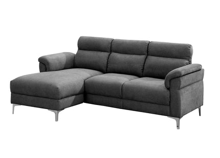 Roxanne -  Dark Grey Corner Sofa