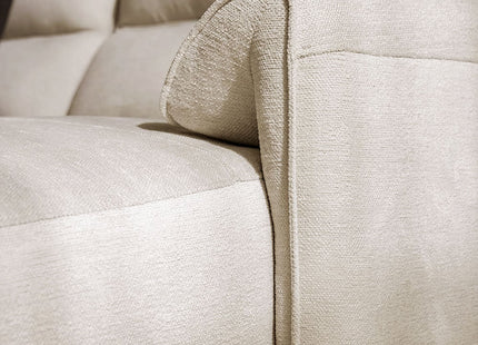Saturn - Electric Beige Recliner Corner Sofa