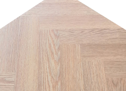 Sigrid - Contemporary Oak Herringbone Veneer Rectangular Dining Table