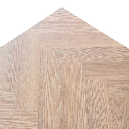 Sigrid - Contemporary Oak Herringbone Veneer Rectangular Dining Table & Hugo Grey Dining Chairs