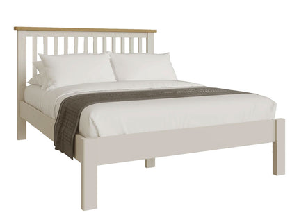 Simba - Truffle Double Frame Bed & Mattress (4ft6)