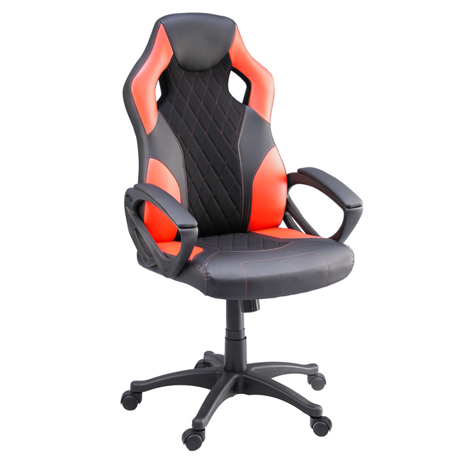 Titan Gaming Chair – Black & Red Ergonomic Office Chair