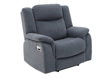Torque - 3+2+1 Grey Reclining Suite