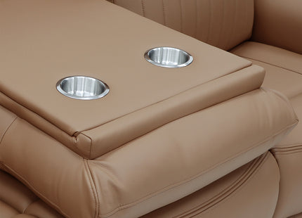 Torque - 3+2+1 Brown Reclining Suite