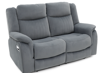 Torque - 3+2+1 Grey Reclining Suite